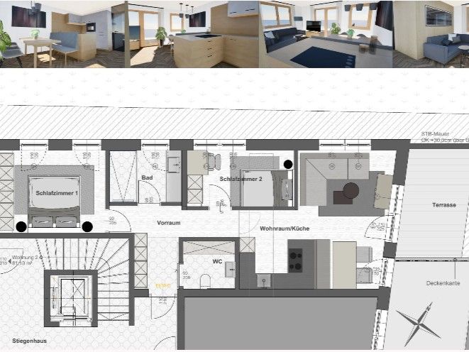 Apartment B Living zondag t/m zondag