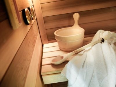 Sauna in chalet