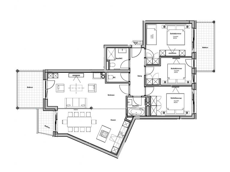 Chalet-apartment Wildkogelresorts Penthouse Type IIIb