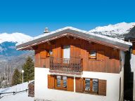 Chalet Les Violettes with private sauna-15