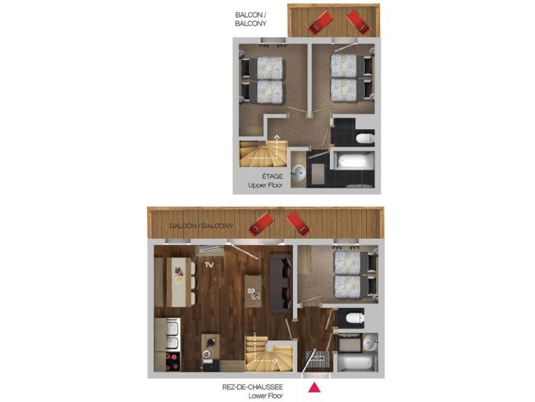 Chalet-apartment Résidence Village Montana