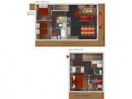 Chalet-apartment Résidence Village Montana with sauna-15