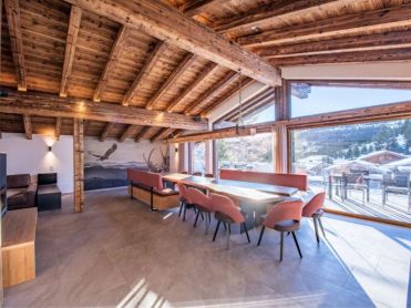 Chalets and apartments for 14 people