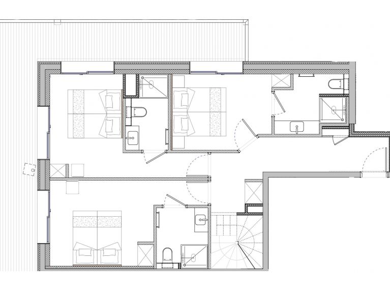 Chalet-apartment Lodge PureValley with private sauna