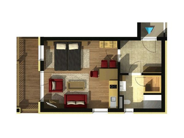 Apartment Sissipark Schönberg-Lachtal studio, with private sauna