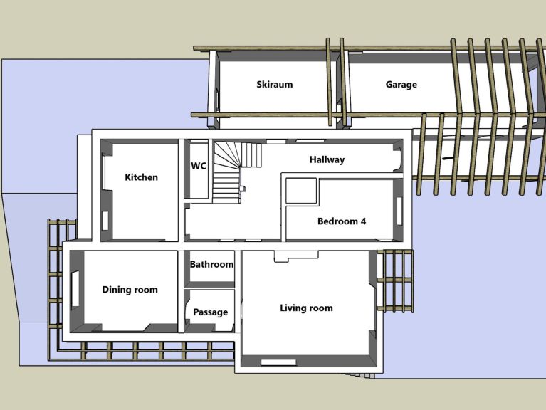 Chalet Kirchberg am Bach Sunday to Sunday