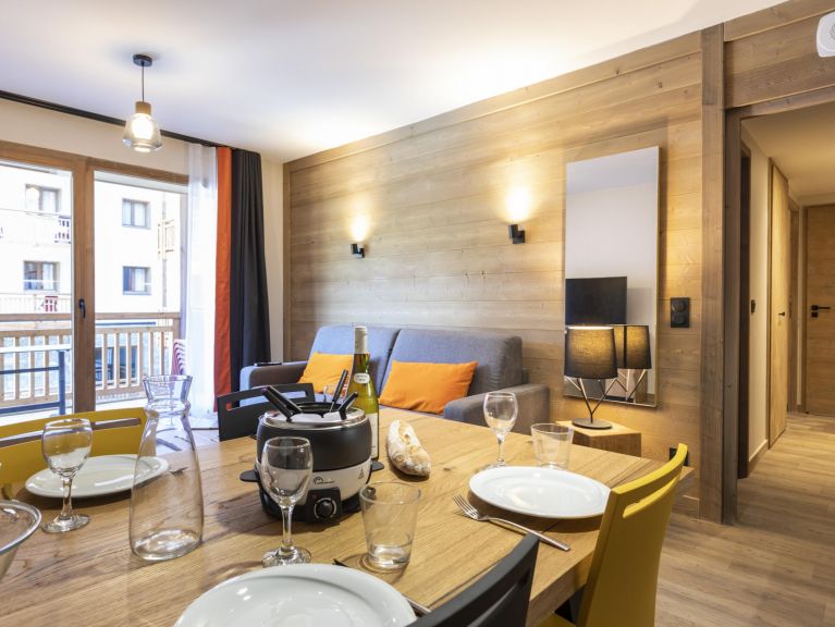 Apartment Club MMV Samoëns Village mountain view