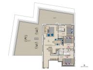 Apartment Postresidenz Penthouse with private sauna-10