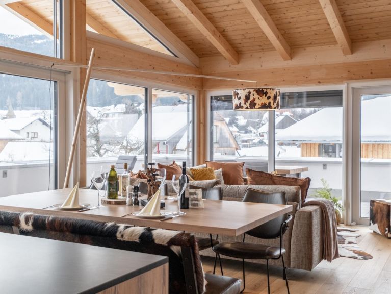 Apartment Am Kreischberg Penthouse with fireplace and private sauna