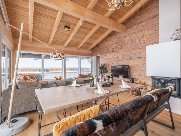 Apartment Am Kreischberg Penthouse with fireplace and private sauna