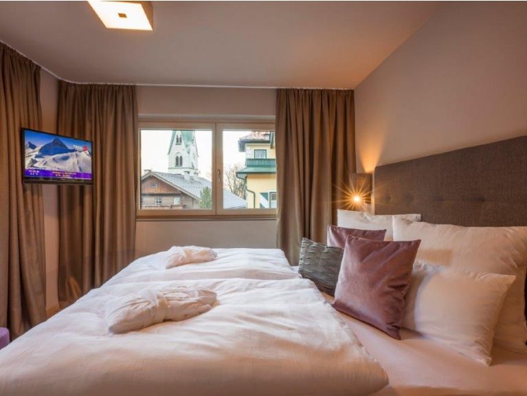 Apartment Postresidenz Grünberg with private infrared cabin