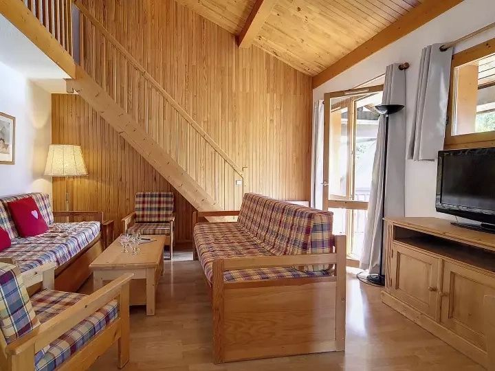 Apartment Résidence Le Hors Piste with mezzanine