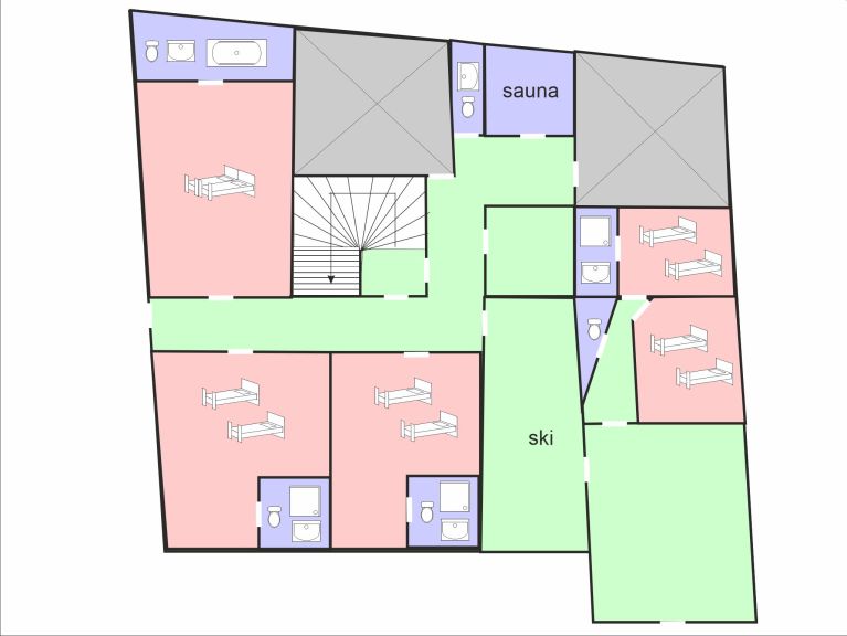 Chalet Père Marie with outdoor whirlpool and sauna