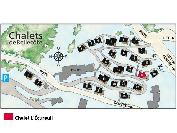 Chalet de Bellecôte Type 3, L'Écureuil