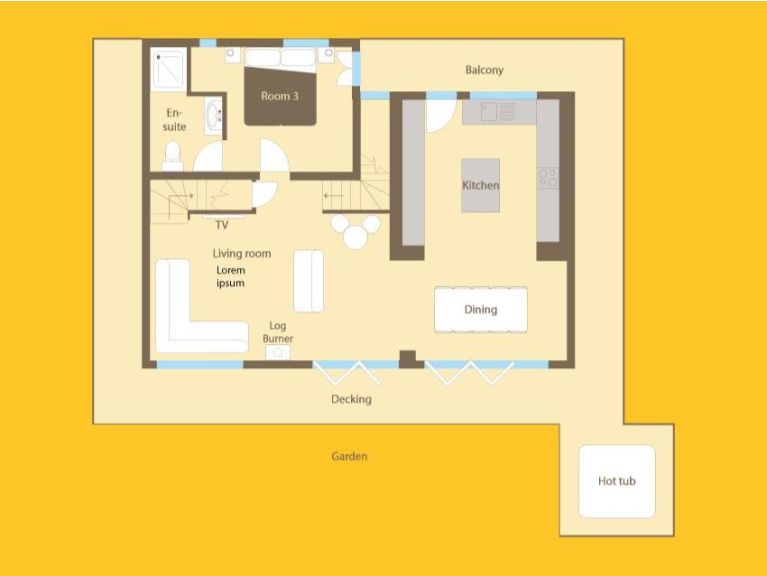 Chalet Les Trois Bonheurs with outdoor whirlpool