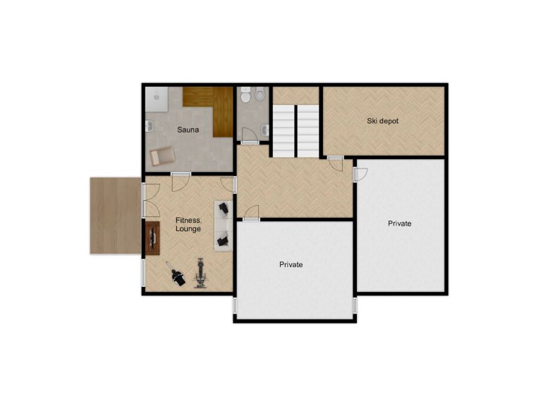 Chalet Anna Maria catering included