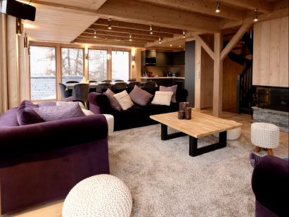 Chalet De Vallandry Nowen with sauna and outside whirlpool-2
