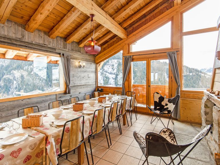 Chalet Balcon du Paradis + Piccola Pietra, with two sauna's and whirlpool