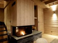 Chalet De Vallandry Nowen with sauna and outside whirlpool-4