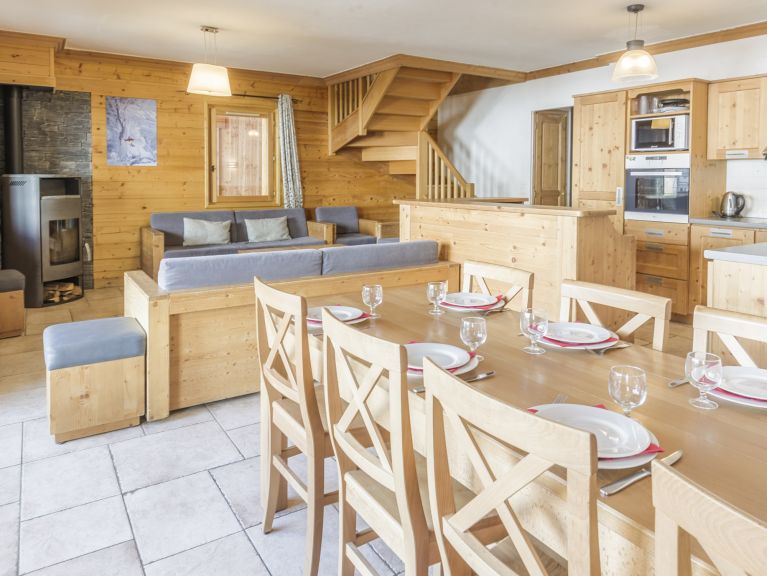 Chalet-apartment Dame Blanche 28 (combination 2 x 14) persons with two saunas