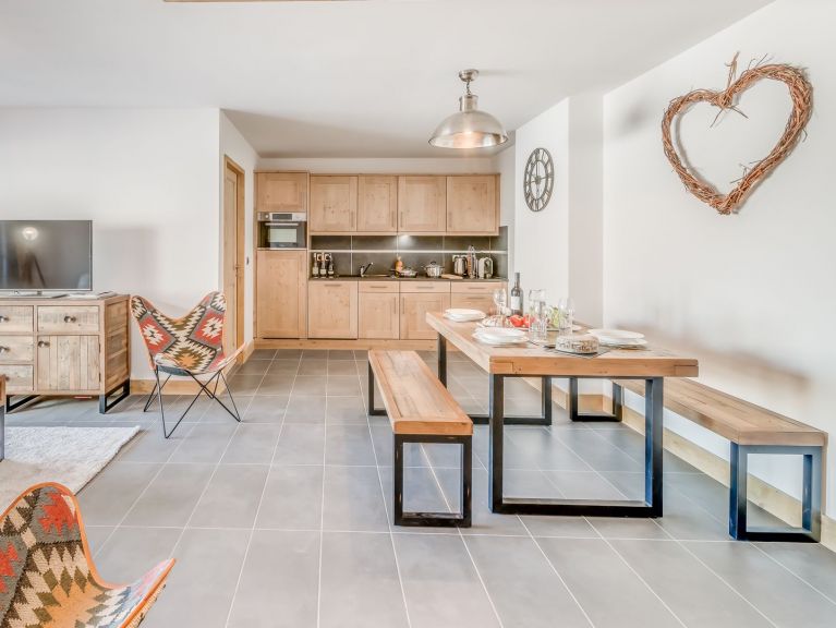 Apartment Lodge des Neiges with cabin