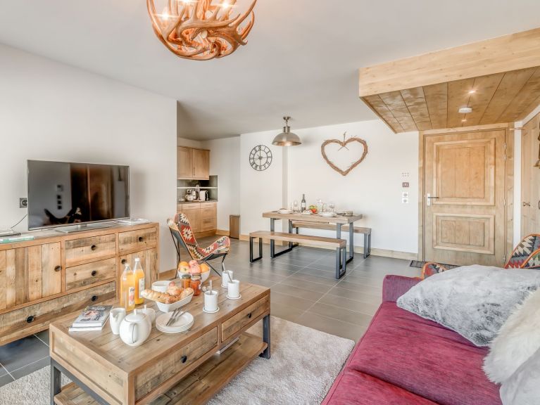 Apartment Lodge des Neiges with cabin