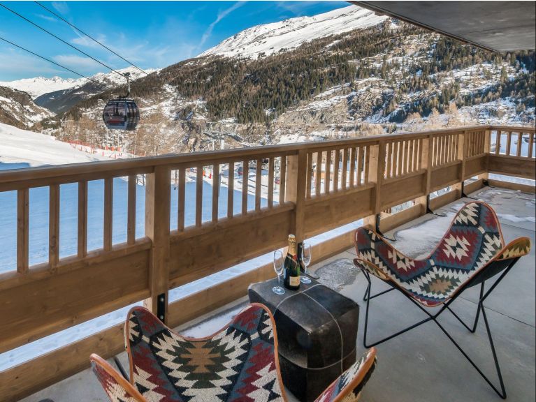 Apartment Lodge des Neiges with cabin