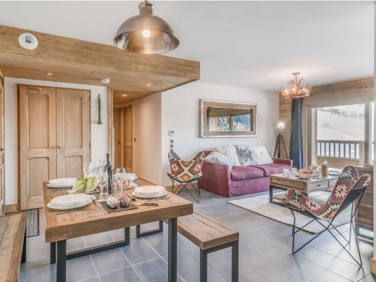 Apartment Lodge des Neiges with cabin