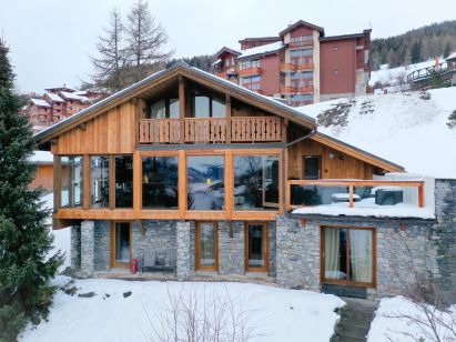 Chalet De Vallandry Nowen with sauna and outside whirlpool-1