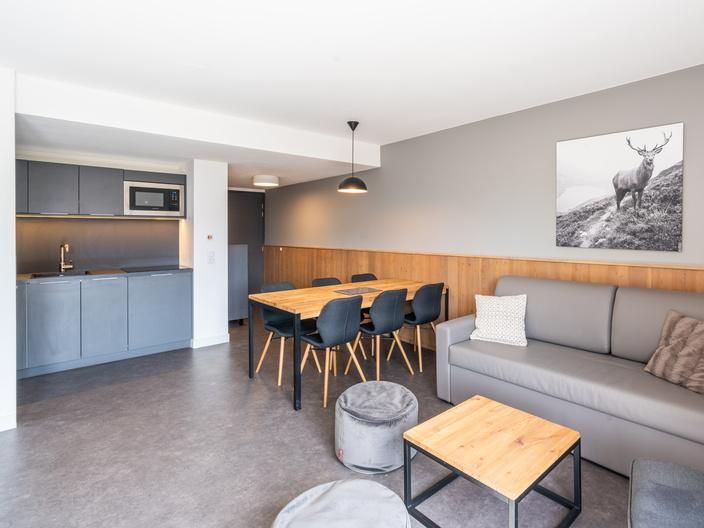 Apartment Résidence Les Écrins d’Auris with Cabin