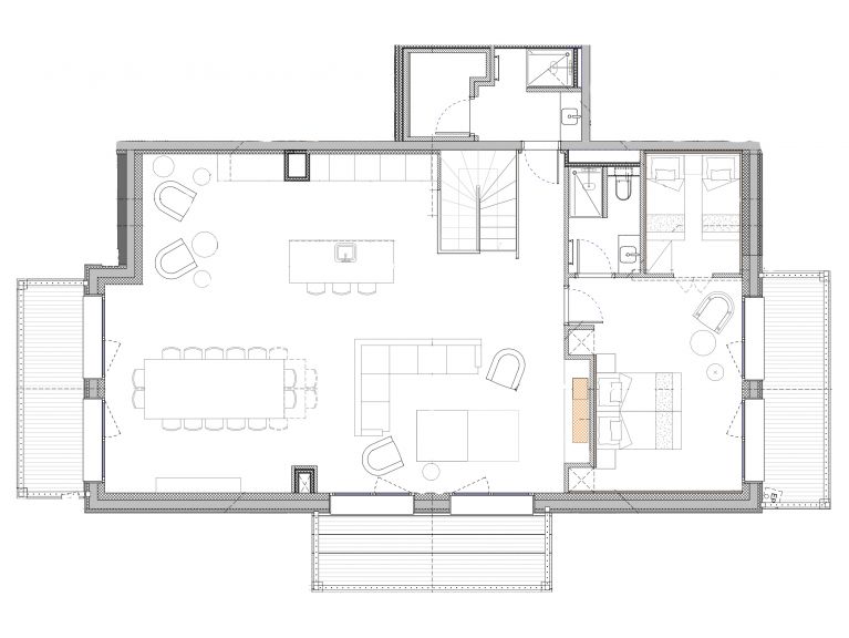 Chalet-apartment Lodge PureValley with private sauna