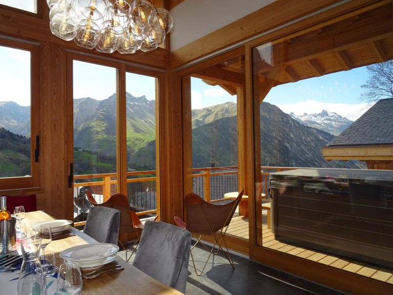 Chalet Caseblanche Viperae with sauna and whirlpool