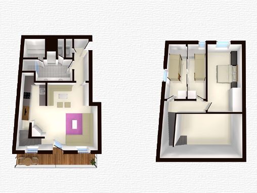 Apartment Goldried Main building