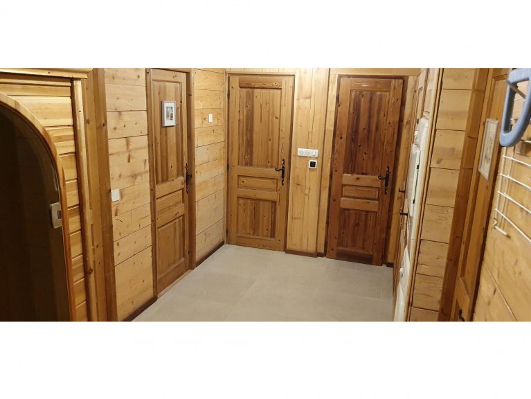 Chalet Le Hameau des Marmottes with sauna