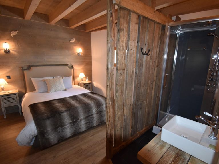 Chalet-apartment Opaline with private sauna