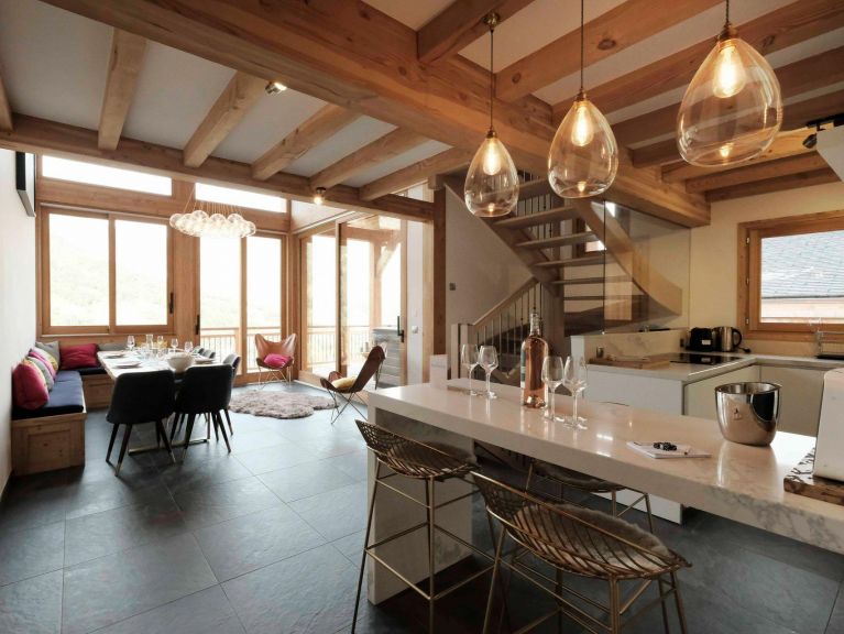 Chalet Caseblanche Viperae with sauna and whirlpool