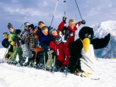 Ski lessons for children