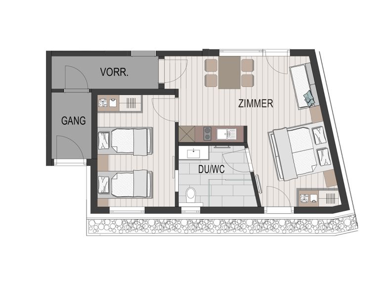 Chalet-apartment Alps Zillertal