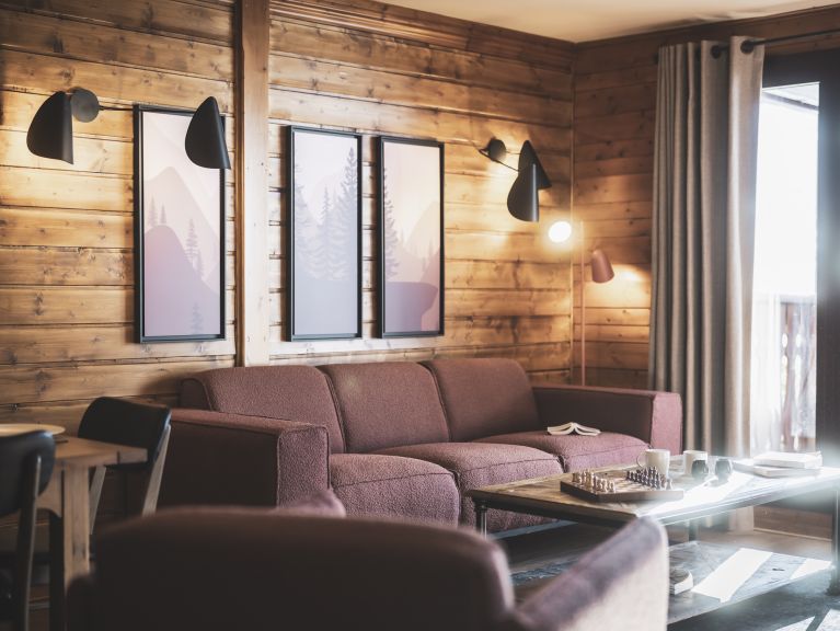 Chalet-apartment Montagnettes Hameau de la Sapinière with cabin