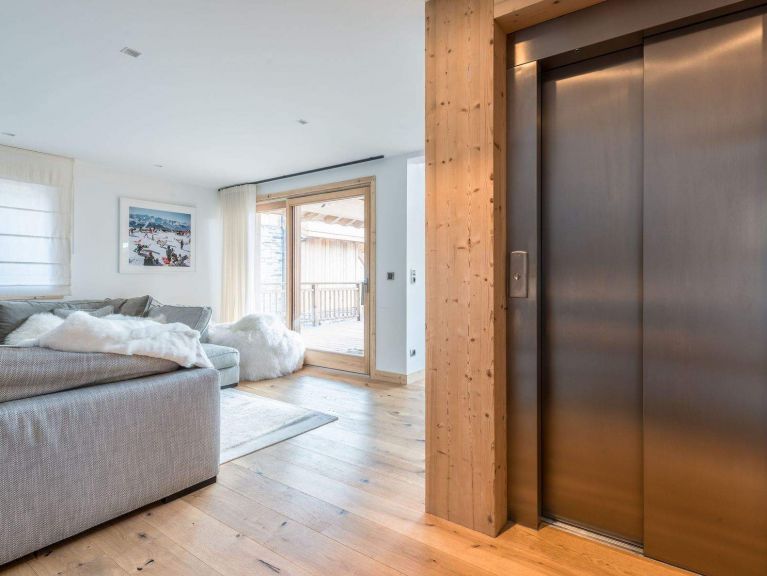 Chalet Caseblanche Chanterella with fire place, sauna and whirlpool