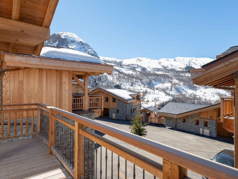 Chalet Caseblanche Chanterella with fire place, sauna and whirlpool