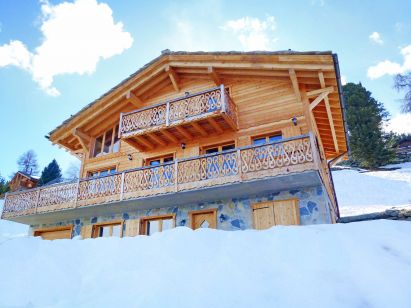 Chalet Perle des Collons with private sauna-1