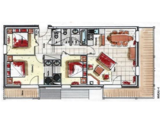 Chalet-apartment Chalet des Neiges - Plein Sud-13