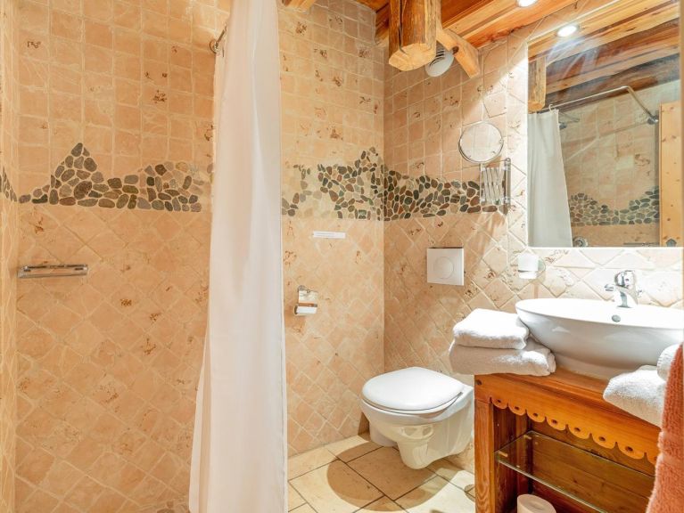 Chalet Coeur du Paradis with sauna