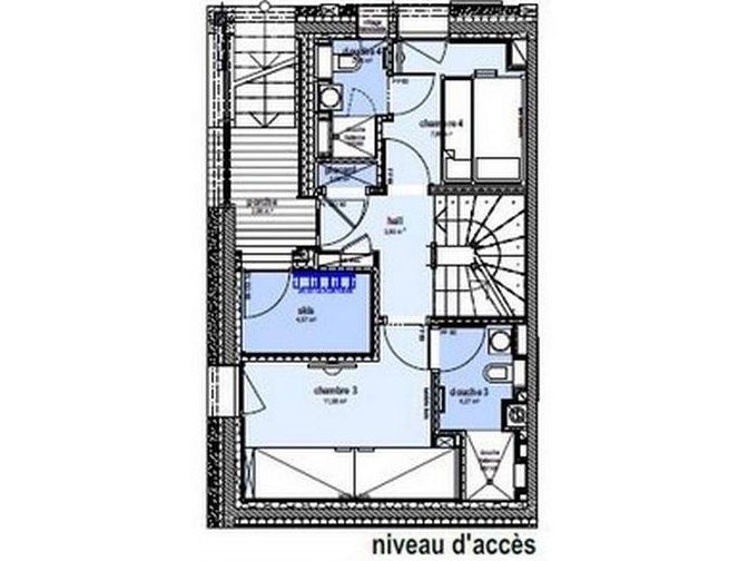 Chalet Caseblanche Peak à Vue with fire place