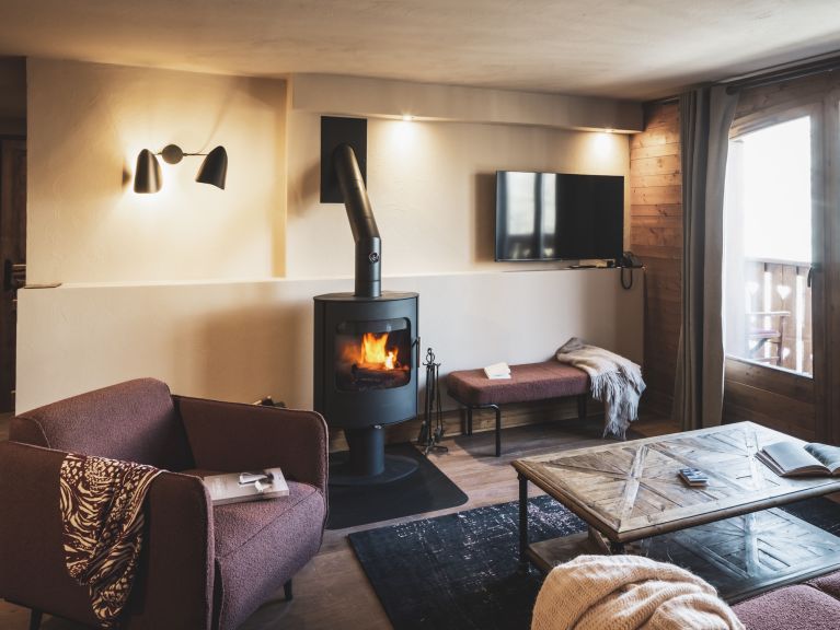 Chalet-apartment Montagnettes Hameau de la Sapinière with cabin