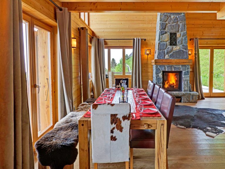 Chalet Perle des Collons with private sauna