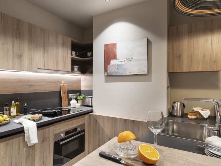 Apartment Résidence Montagnettes Ynycio with private sauna