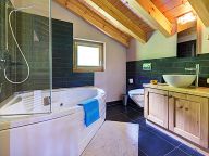 Chalet Perle des Collons with private sauna-12