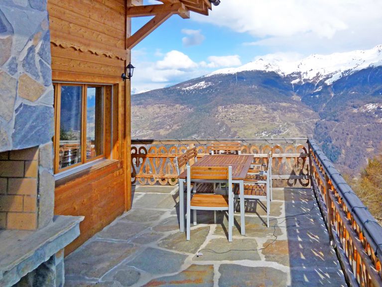 Chalet Perle des Collons with private sauna